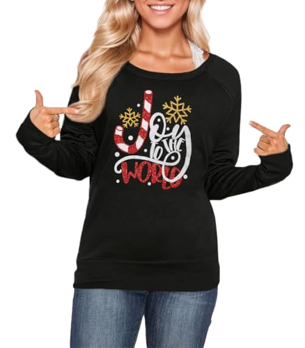 ALIREVERIE Christmas Lady Womens