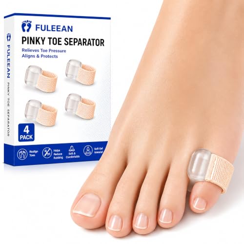 Ergonomic Gel Toe Spacers 4-Pack