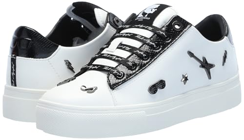 Image of Karl Lagerfeld Women's Cate Pins Lace Up Sneaker