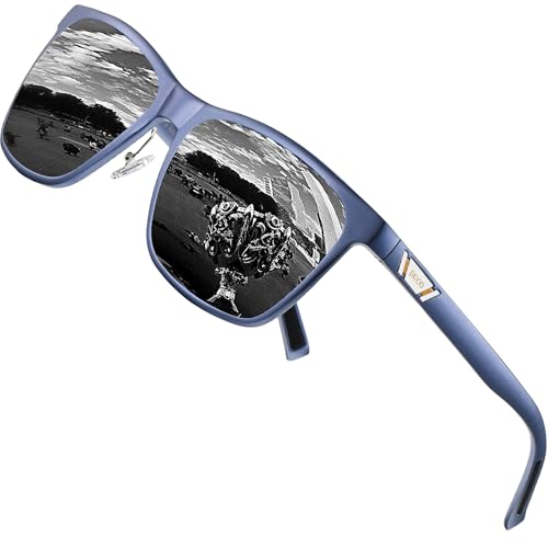DUCO Polarized Sunglasses for Men Classic Vintage Sun Glasses UV400 Protection for Driving Fishing 3029H
