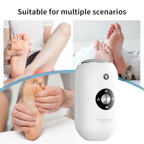 Éliminateur de callosités imperméable râpe électrique soin pieds maison - 4