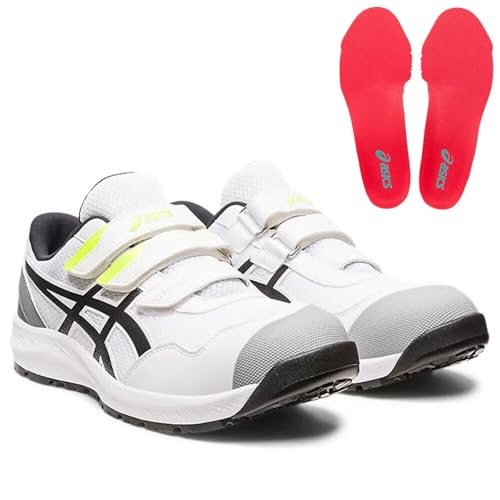 �A�V�b�N�X ���S�C ��ƌC �E�B���W���u �yCP215�z 1273A079 100�F�z���C�g×�u���b�N 28.0cm + �C���\�[�� �y1273A008�z�i600�F���b�h�jLL �Z�b�g�i