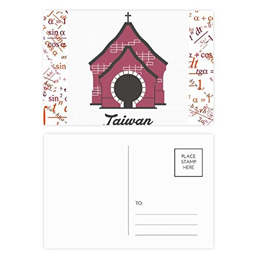 Carte postale Voyage Taiwan Sun Moon Lake DIYthinker de 20 pièces en format 5,7 x 3,8 pouces