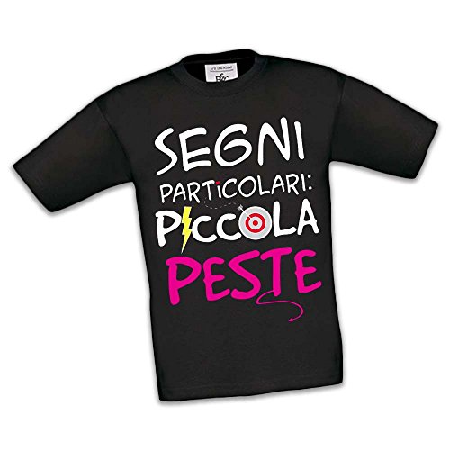 T-Shirt Maglietta Maglia Bambino Piccola Peste
