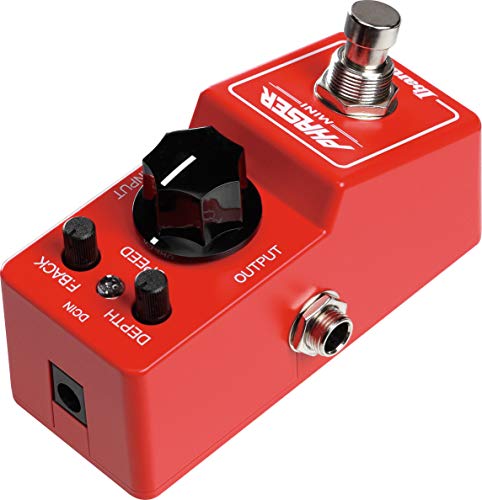 Ibanez PHMINI Pédale Phaser True Bypass Rouge - Les Beatles, Paul McCartney, John Lennon, RIngo Starr, George Harrison Ibanez PHMINI Pédale Phaser True Bypass Rouge – Image 6