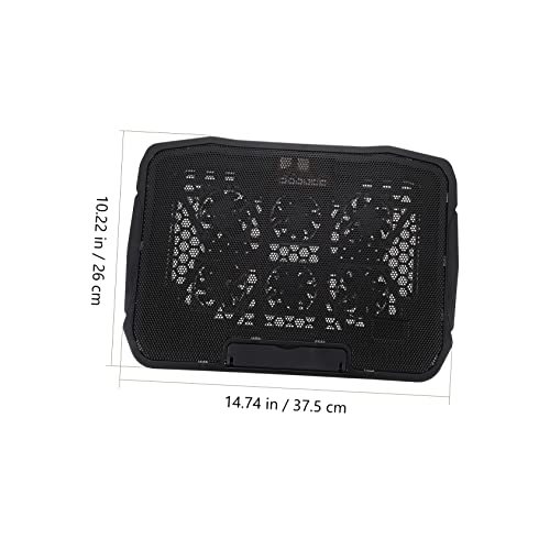 Base refrigeradora para laptop con ventilador ajustable miniatura 4