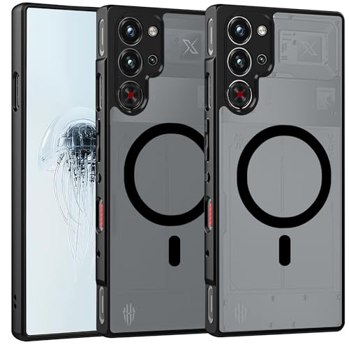 Guizzcg ZTE Red Magic 10 Pro / 10 Pro+/10S Pro/10S Pro+,[�p�P�[�X �ԍڃz���_�[]�������ϏՌ� �}�b�g���P�[�X ��ʕی� �����Y�ی� ����~�� �w��h�~ �S�ʕی�,���C�z���u���b�N