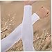 Milisten 3 Pairs Ice Sleeves for Arms Women's Arm Covers Sheer Sleeves Uv Protection Cooling Breathable for Summer Activities