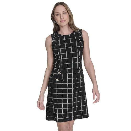 Robe sans Manches Tommy Hilfiger Chic avec Boutons sur Poches 46