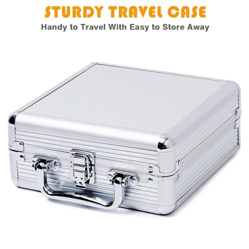 Yinlo Mexican Train Dominoes Set,Double 12 Dominoes with Train Sound Effect, Portable Travel Games, 91 Tiles Colored Number Domino Game Set with Aluminum Case, Ideal Gift - Image 5