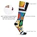LMXFCSR Aesthetic VintageBreathable Ankle Socks for Women And Men - Comfortable Stretchable Casual Socks, Fashion Color-Block Design, Lightweight for Home, Office, Daily Wear & Gift Giving