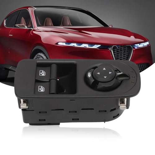 Commande de puissance lève-vitre avant gauche 156085170 pour finition Alfa Romeo Mito