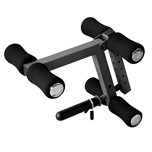 XMark Universal Leg Extension Attachment With Six Height Adjustments For Use With Standard or Olympic Plate Weights XM-4425.1