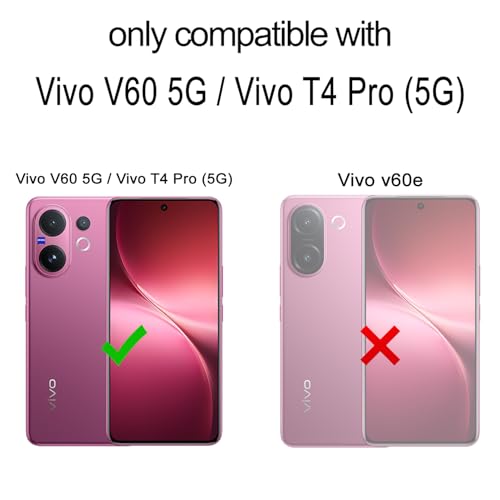 COLORflow Back Cover for Vivo V60 5G / T4 Pro 5G White - Image 6