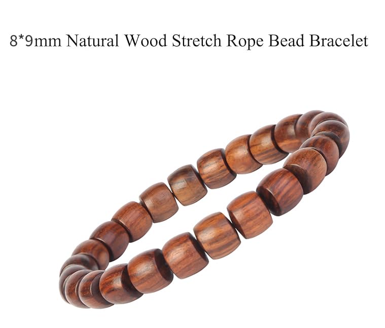 Image of Prayer Bead bracelet Mala Beaded Bracelets for Men Women 12 /15MM