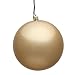 Vickerman 482681-3" Cafe Latte Candy Ball Christmas Tree Ornament (12 pack) (N590880DCV)