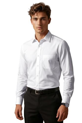 Image of Peter England Men's Cotton Regular Fit Shirt