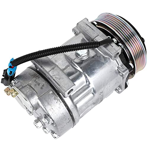 Image of ECCPP A /C Compressor with Clutch for Volvo VNM VHD VNL VNX 2003-2017 | for Peterbilt 220 320 325 335 337 2001-2025 Fast Cooling AC Compressor