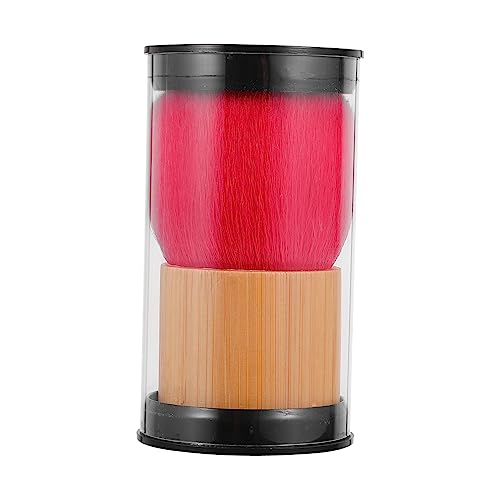 KALLORY Vinyl Record Brush Anti Static Soft Fiber Bristles for Dust Cleaning