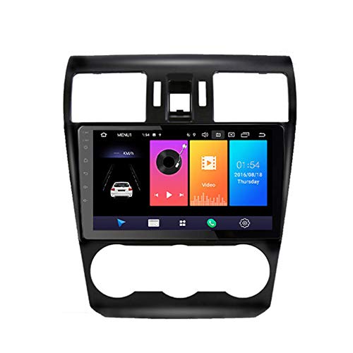 Autoradio für Subaru Forester XV WRX 2012-2015 GPS Navigation Bluetooth Freisprecheinrichtung 9" Touchscreen mit Lenkradsteuerung