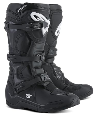 Image of Alpinestars Tech 3 Enduro Motorcycle Boots, High-Performance Motocross Protection, Durable Design with Advanced Grip, CE-Certified Off-Road Comfort & Safety