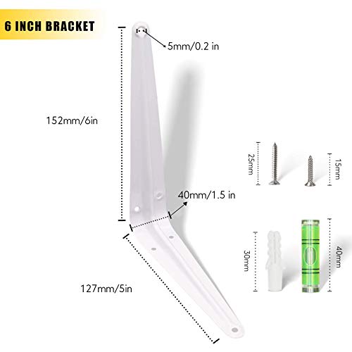 KOOLPUG Staffe per Mensole, Supporti per Mensole