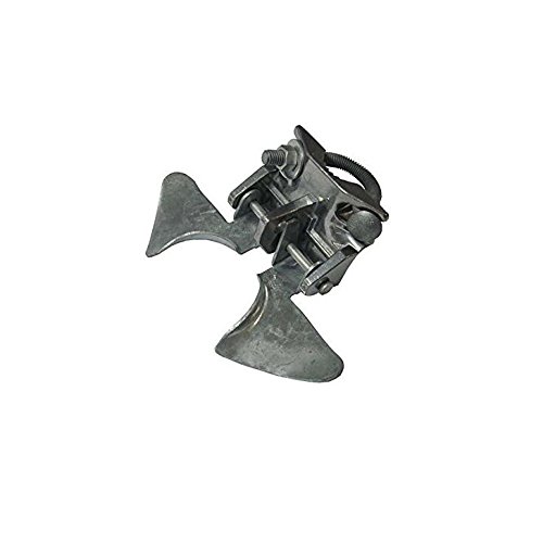MTB Galvanized Chain Link Fence Butterfly Latch 1-3/8"X2-3/8, 1 Pack