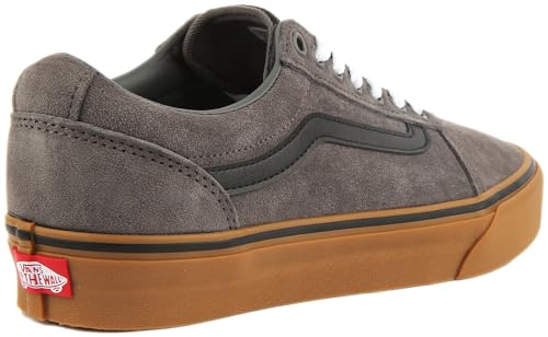 Vans Men's Ward Sneaker, Suede Pewter Gum, 104