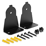 for 2pcs Wall Mounting Soundbar Steel Brackets w/Screws Kit for Curved Audio Speakers AH61-03943A HW-J4000 HW-J6000 HW-M4500