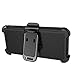 Dailylux Shockproof Case for Samsung Galaxy Note 9, Rugged Heavy Duty Hybrid Holster Rotating Swivel Protective Bumper Kickstand Cover with Belt Clip, Black