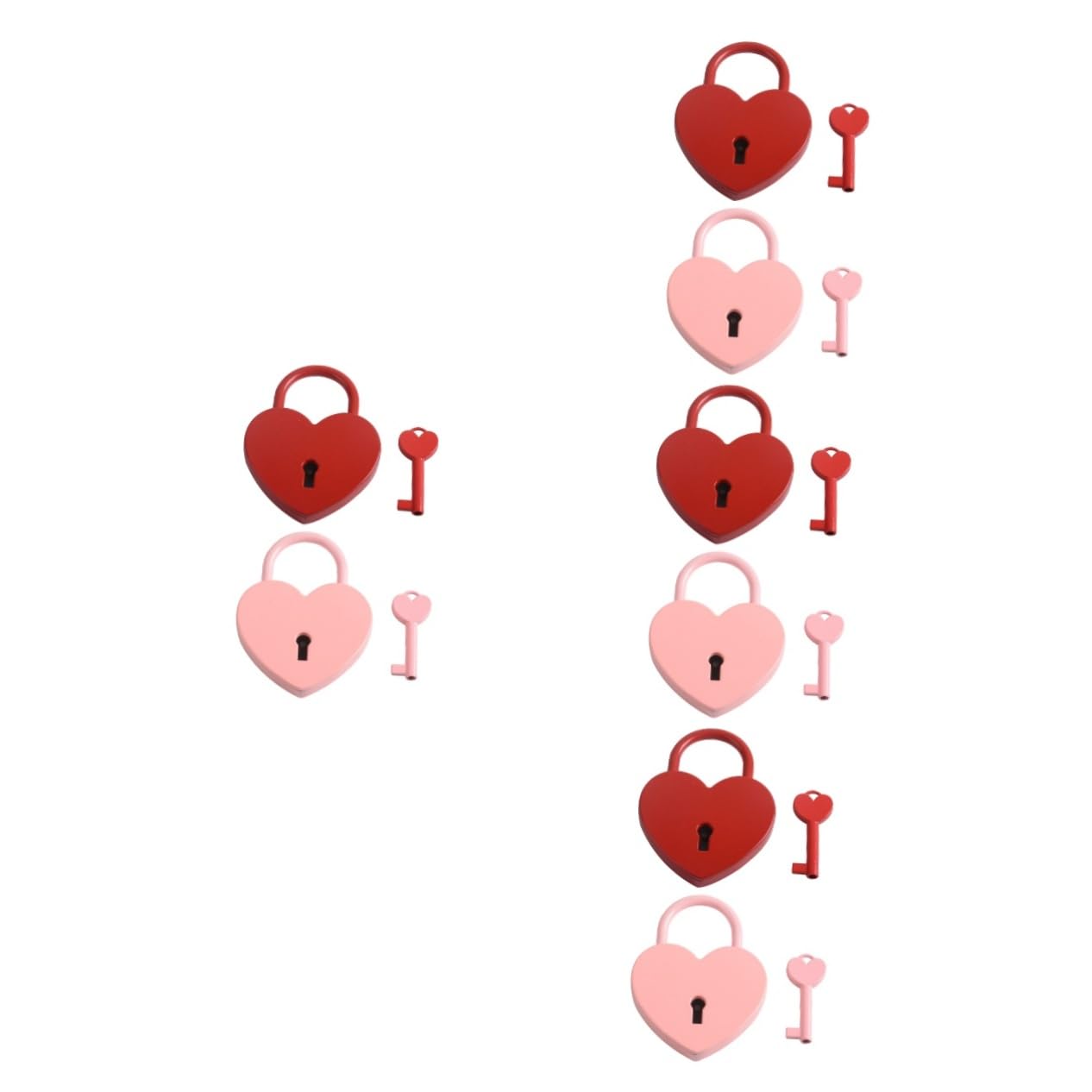 Operitacx 8 Set Piccole Serrature Con Chiavi Cuore Armadietto Bagaglio Lucchetti Per Valigie Palestra Serrature Con Chiave Piccolo Blocco Lucchetto Per Bagagli Lega Di Zinco