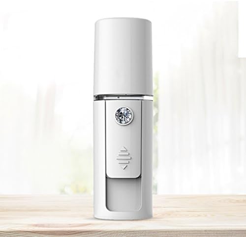 Cool Mist Sprayer, XFJ TECH Portable Nano Facial Mister Rechargeable Water Spa Beauty Hydrating Instrument For Skin Deeply Moisturing(White)
