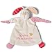 NICI Schmusetuch Hase ‚Kleine Prinzessin´ 25x25 cm – Hase Schnuffeltuch ab 0+ Monaten – Hase Kuscheltuch für Babys & Kleinkinder – Baby Kuscheltier / Schnuffeltuch – Schmusetuch für Mädchen – 40042
