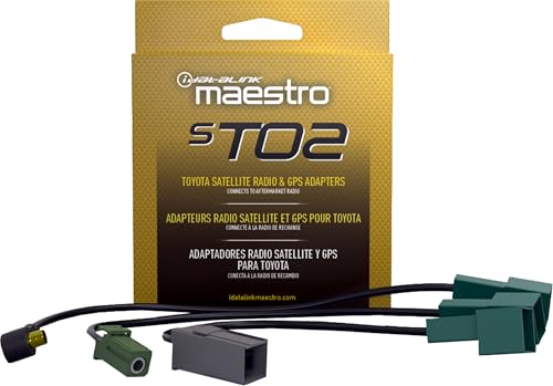 Adaptateur d'antenne Maestro Acc-Sat-TO2 radio satellite et GPS pour véhicules TO2