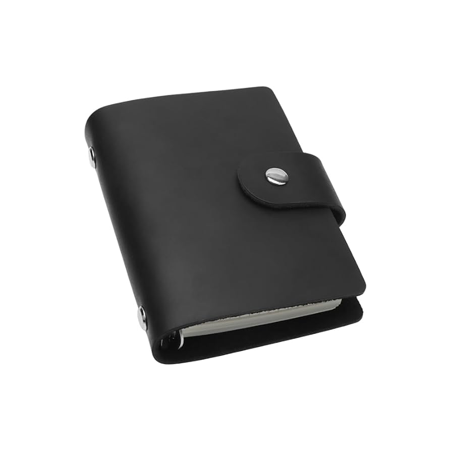 Amazon | NatSumeBasics レザー A8 バインダー メモ帳 ミニ 5