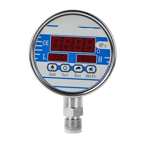 Manomètre électronique 400 bar avec contacteur pour automatiser les circuits