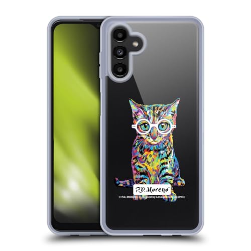 Funda Samsung Galaxy A13 5G antiarañazos silicona de gel suave decorada con ilustraciones de gatos