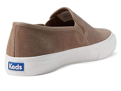 Image of Keds Womens Double Decker Canvas Slip On Sneakers Shoes Casual - Black