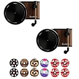 💿 Difusor con forma de vinilo, inspirado en los clásicos discos, ideal para quienes buscan un toque retro en su automóvil.