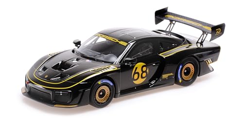 Porsche 935/19 1:18 Negro con Rayas Doradas 2020