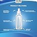 MoYo Natural Labs 8 oz Spray Bottles Fine Mist Empty Travel Containers, BPA Free PET Plastic for Essential Oils and Liquids/Cosmetics (Pack of 2, Multi-Color)