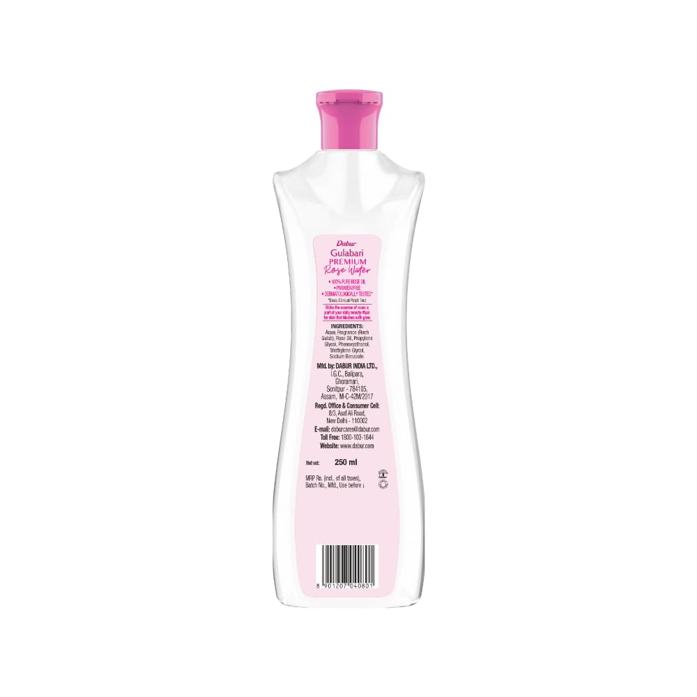 Dabur Gulabari Rose Water - Natural Toner -9