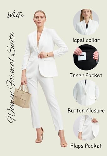 Image of Women's Cotton Blend Printed Blazer Pant and Camisole Set | 3-Piece Formal & Casual Office Wear Suit | Stylish Western Outfit for Business, Party & Daily Use