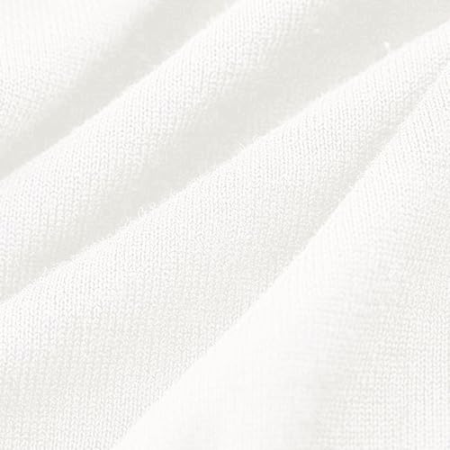 Toddler Girl Boy Knitted Cardigan Sweater Kids Long Sleeve Crewneck Solid Color Sweatshirt (White, 3-4 Years) j691r3