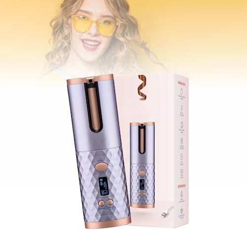 Calmind Rizador inalámbrico portátil para rizos perfectos