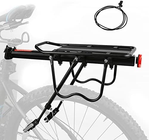 Amazon.com : ZTZ Rear Bike Rack Aluminum Alloy Bike Rack for Back of ...