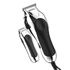 Wahl Clipper Deluxe Chrome Pro, Complete Hair and Beard Clipping and Trimming Kit, Includes Quality Clipper with Guide…