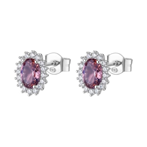 Boucles d'oreilles femme argent Brosway Tender Pink pour look de bureau