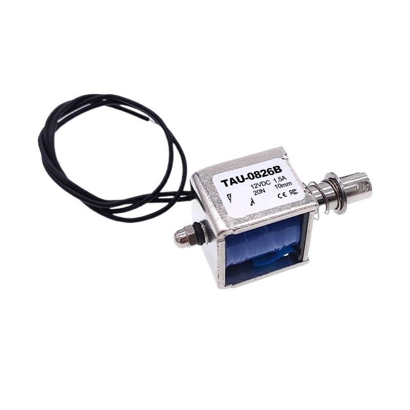 Solénoïde de course 10 mm résistant pour débloquer les verrous 12V