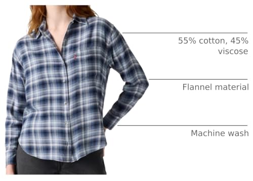 Image of Levi's Women's Lucas Flannel Long Sleeve Shirt